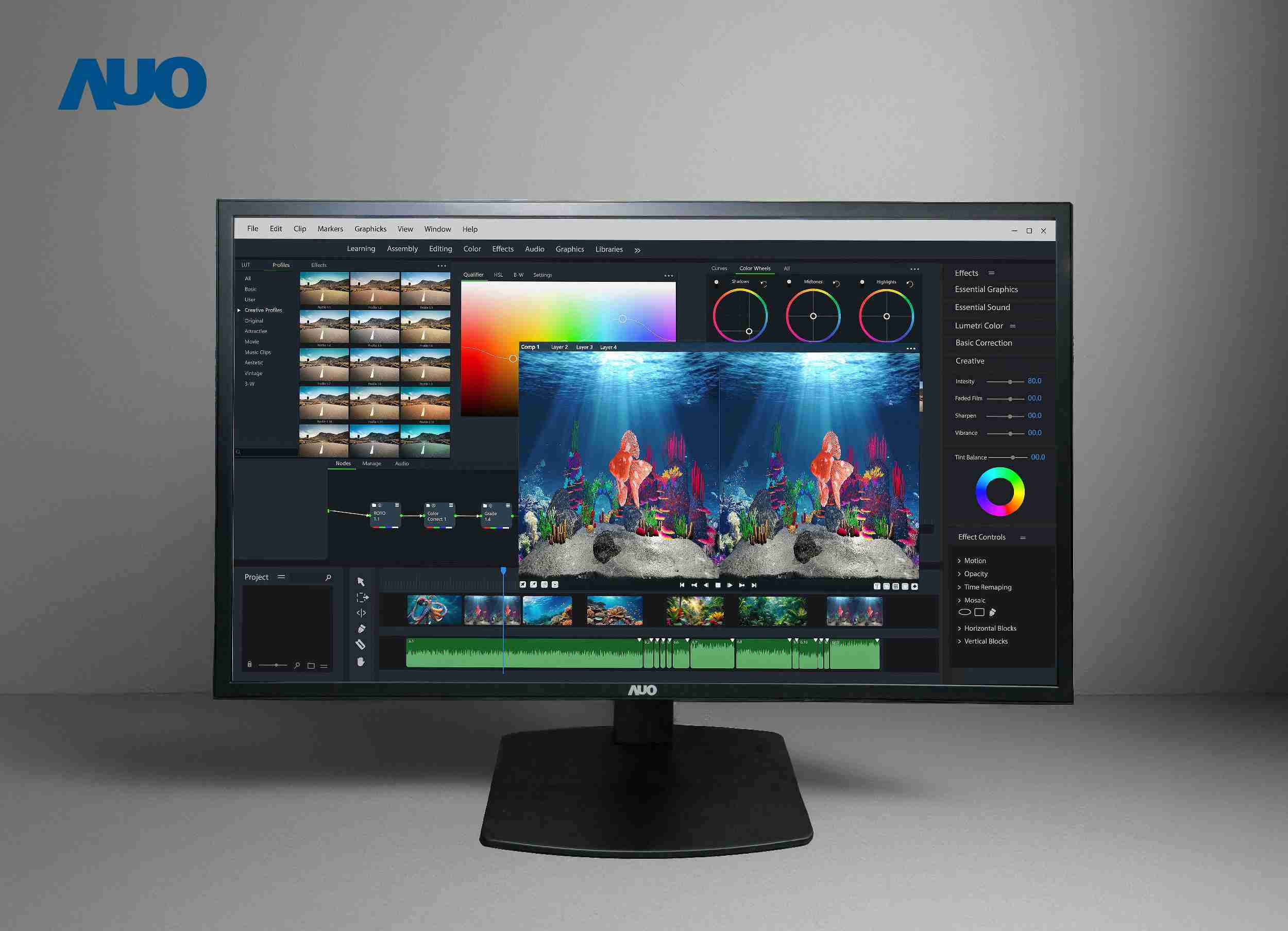 冰球突破开发32吋2D/3D专业桌上型显示器，，拥有8K4K超高分辨率，，，并以低串扰算法优化3D显示效果，，，搭载自动眼球追踪功能，，，能实时调整3D图像，，，，进行实时2D与3D无缝共存窗口，，，提供图像设计工作者突破二维接口的崭新工作氛围与效率